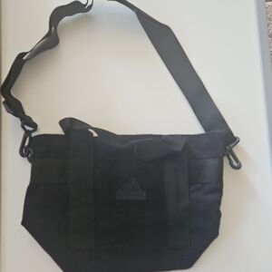 Adidas Black Coruroy Mini Tote Bag